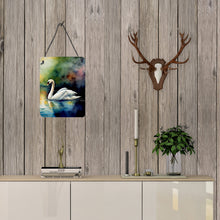 Load image into Gallery viewer, Swan Wall or Door Hanging Prints