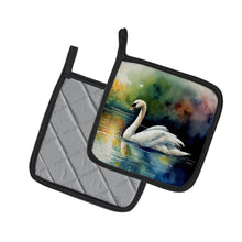 Load image into Gallery viewer, Swan Pot Holders - Set of 2 Decorative Kitchen Helpers | Made in the USA