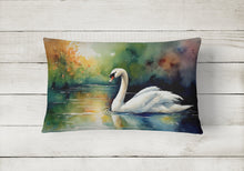 Load image into Gallery viewer, Swan Throw Pillow