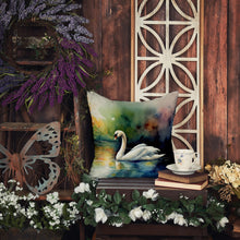 Load image into Gallery viewer, Swan Throw Pillow