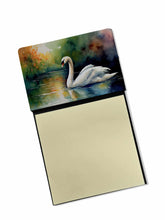 Load image into Gallery viewer, Swan Sticky Note Holder- Refiilable Desk Accessory Note Pad