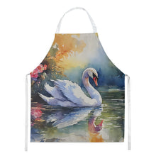 Load image into Gallery viewer, Swan Apron – Artist-Designed Kitchen, BBQ &amp; Craft Apron