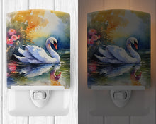 Load image into Gallery viewer, Swan Ceramic Night Light