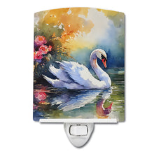 Load image into Gallery viewer, Swan Ceramic Night Light