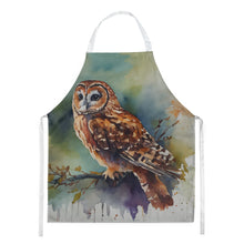 Load image into Gallery viewer, Tawny Owl Apron – Artist-Designed Kitchen, BBQ &amp; Craft Apron