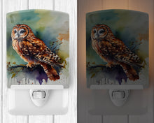 Load image into Gallery viewer, Tawny Owl Ceramic Night Light