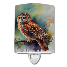 Load image into Gallery viewer, Tawny Owl Ceramic Night Light