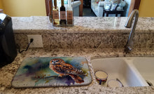 Load image into Gallery viewer, Tawny Owl Dish Drying Mat