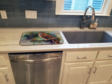 Load image into Gallery viewer, Tawny Owl Dish Drying Mat