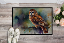 Load image into Gallery viewer, Tawny Owl Doormat - 18X27 Indoor / Outdoor Rug | Made in USA