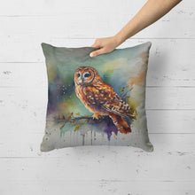 Load image into Gallery viewer, Tawny Owl Throw Pillow