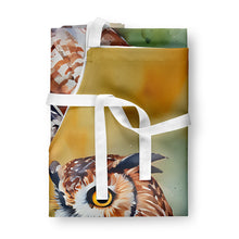 Load image into Gallery viewer, Tawny Owl Apron – Artist-Designed Kitchen, BBQ &amp; Craft Apron