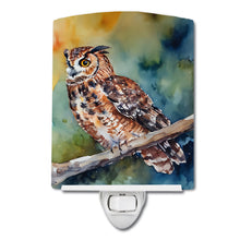 Load image into Gallery viewer, Tawny Owl Ceramic Night Light
