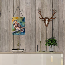 Load image into Gallery viewer, Tawny Owl Wall or Door Hanging Prints