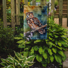 Load image into Gallery viewer, Tawny Owl Garden Flag – Outdoor Decorative Yard Flag