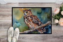 Load image into Gallery viewer, Tawny Owl Doormat - 18X27 Indoor / Outdoor Rug | Made in USA