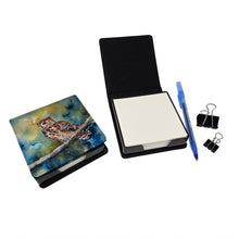 Load image into Gallery viewer, Tawny Owl PU Leather Note Paper Holder