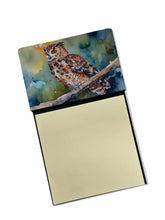 Load image into Gallery viewer, Tawny Owl Sticky Note Holder- Refiilable Desk Accessory Note Pad