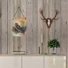Load image into Gallery viewer, Tawny Owl Wall or Door Hanging Prints