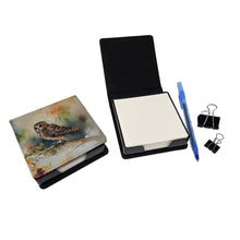 Load image into Gallery viewer, Tawny Owl PU Leather Note Paper Holder