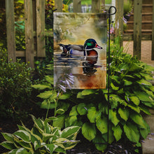 Load image into Gallery viewer, Wood Duck Garden Flag – Outdoor Decorative Yard Flag