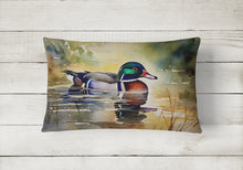 Load image into Gallery viewer, Wood Duck Throw Pillow