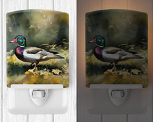 Load image into Gallery viewer, Wood Duck Ceramic Night Light