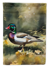 Load image into Gallery viewer, Wood Duck Garden Flag – Outdoor Decorative Yard Flag