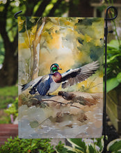 Load image into Gallery viewer, Wood Duck Garden Flag – Outdoor Decorative Yard Flag
