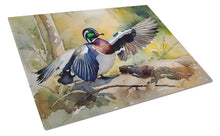 Load image into Gallery viewer, Wood Duck Glass Cutting Boards – Durable, Decorative Kitchen Art