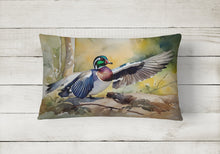 Load image into Gallery viewer, Wood Duck Throw Pillow