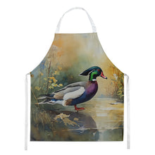 Load image into Gallery viewer, Wood Duck Apron – Artist-Designed Kitchen, BBQ &amp; Craft Apron