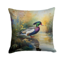 Load image into Gallery viewer, Wood Duck Throw Pillow