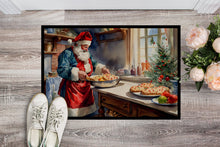 Load image into Gallery viewer, Cookies with Santa Claus Babbo Natale Doormat - 18X27 Indoor / Outdoor Rug | Made in USA