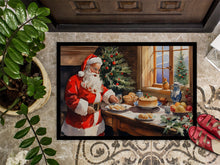 Load image into Gallery viewer, Cookies with Santa Claus Doormat - 18X27 Indoor / Outdoor Rug | Made in USA