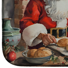 Load image into Gallery viewer, Cookies with Santa Claus Dish Drying Mat