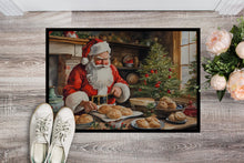 Load image into Gallery viewer, Cookies with Santa Claus Doormat-24x36 Indoor / Outdoor Rug | Made in USA