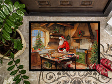 Load image into Gallery viewer, Cookies with Santa Claus Father Christmas Doormat-24x36 Indoor / Outdoor Rug | Made in USA