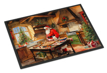 Load image into Gallery viewer, Cookies with Santa Claus Father Christmas Doormat-24x36 Indoor / Outdoor Rug | Made in USA