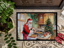Load image into Gallery viewer, Cookies with Santa Claus Father Christmas Doormat-24x36 Indoor / Outdoor Rug | Made in USA