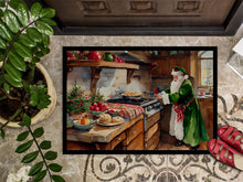 Load image into Gallery viewer, Cookies with Santa Claus Father Christmas Doormat-24x36 Indoor / Outdoor Rug | Made in USA