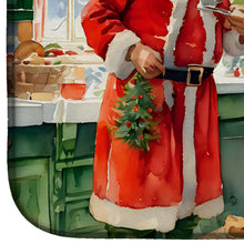 Load image into Gallery viewer, Cookies with Santa Claus Papa Noel Dish Drying Mat
