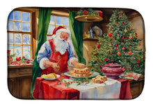 Load image into Gallery viewer, Cookies with Santa Claus Papa Noel Dish Drying Mat