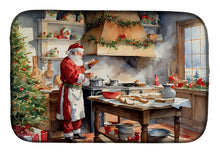 Load image into Gallery viewer, Cookies with Santa Claus Dish Drying Mat