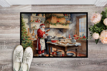 Load image into Gallery viewer, Cookies with Santa Claus Doormat-24x36 Indoor / Outdoor Rug | Made in USA