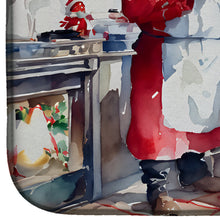 Load image into Gallery viewer, Cookies with Santa Claus Dish Drying Mat