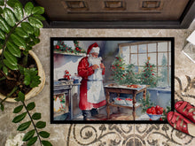 Load image into Gallery viewer, Cookies with Santa Claus Doormat - 18X27 Indoor / Outdoor Rug | Made in USA