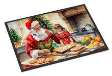 Load image into Gallery viewer, Cookies with Santa Claus Doormat - 18X27 Indoor / Outdoor Rug | Made in USA