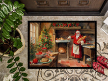 Load image into Gallery viewer, Cookies with Santa Claus Doormat-24x36 Indoor / Outdoor Rug | Made in USA