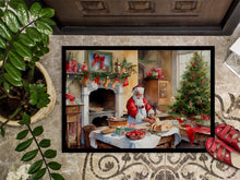 Load image into Gallery viewer, Cookies with Santa Claus Doormat-24x36 Indoor / Outdoor Rug | Made in USA